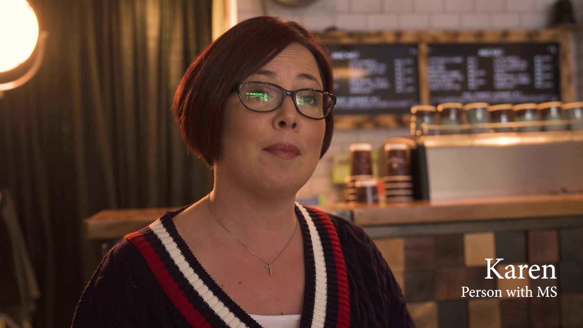 elevating the multiple sclerosis person with Karen